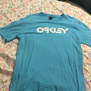 Oakley Men’s  Aqua Short Sleeve Tee